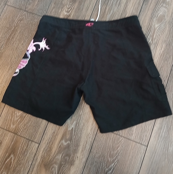 Oneill Board Shorts Black & Pink Floral Women's Size 7 - Picture 4 of 4